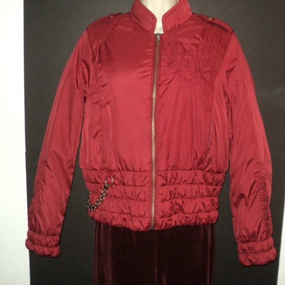 harley davidson womens puffer jacket